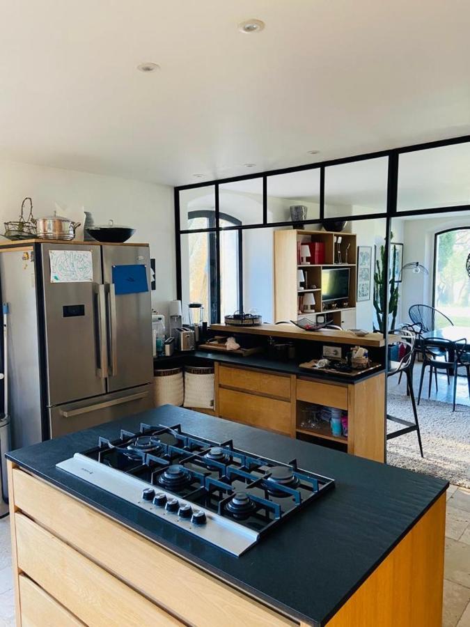Villa Provencale Familiale Avec Piscine 그리모 외부 사진