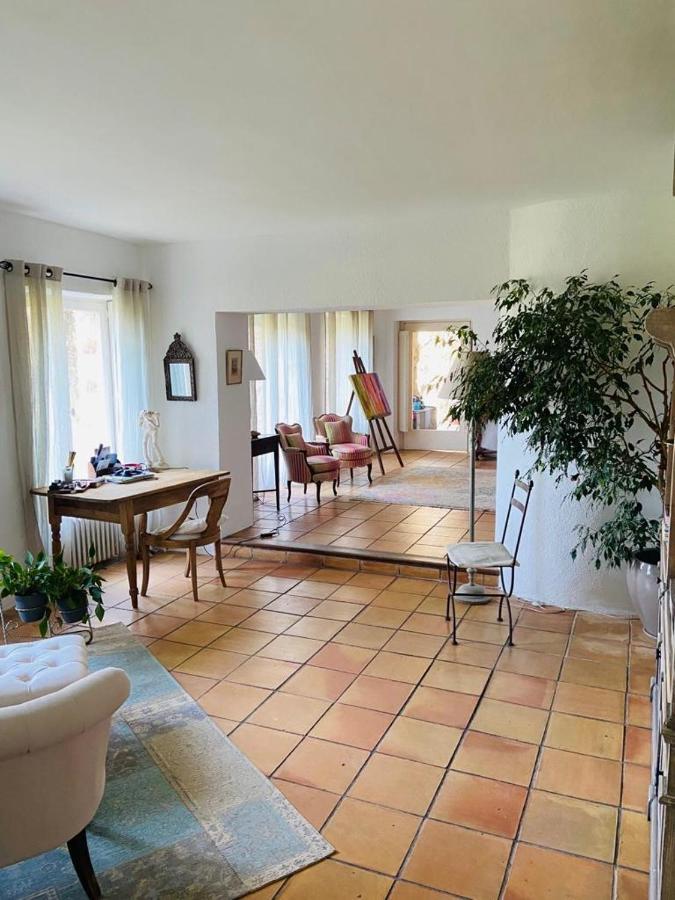Villa Provencale Familiale Avec Piscine 그리모 외부 사진